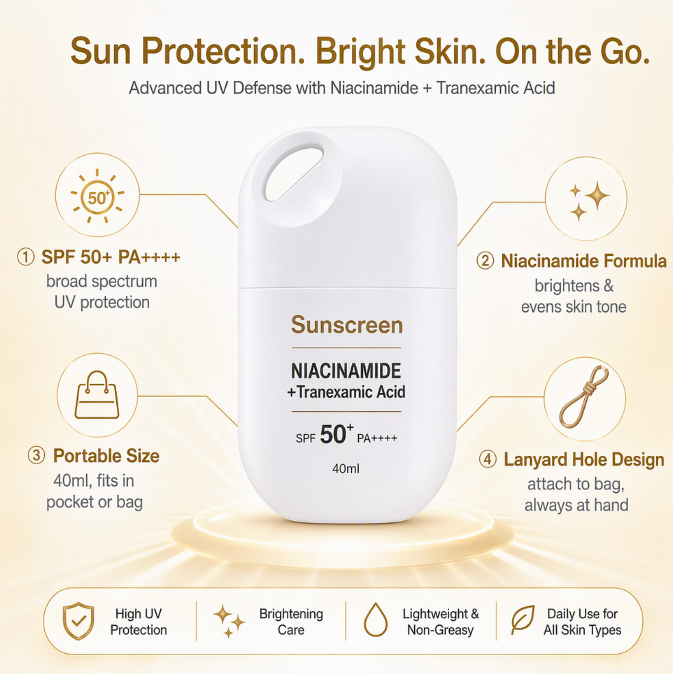 Vegan Daily Face Sunscreen SPF 50+