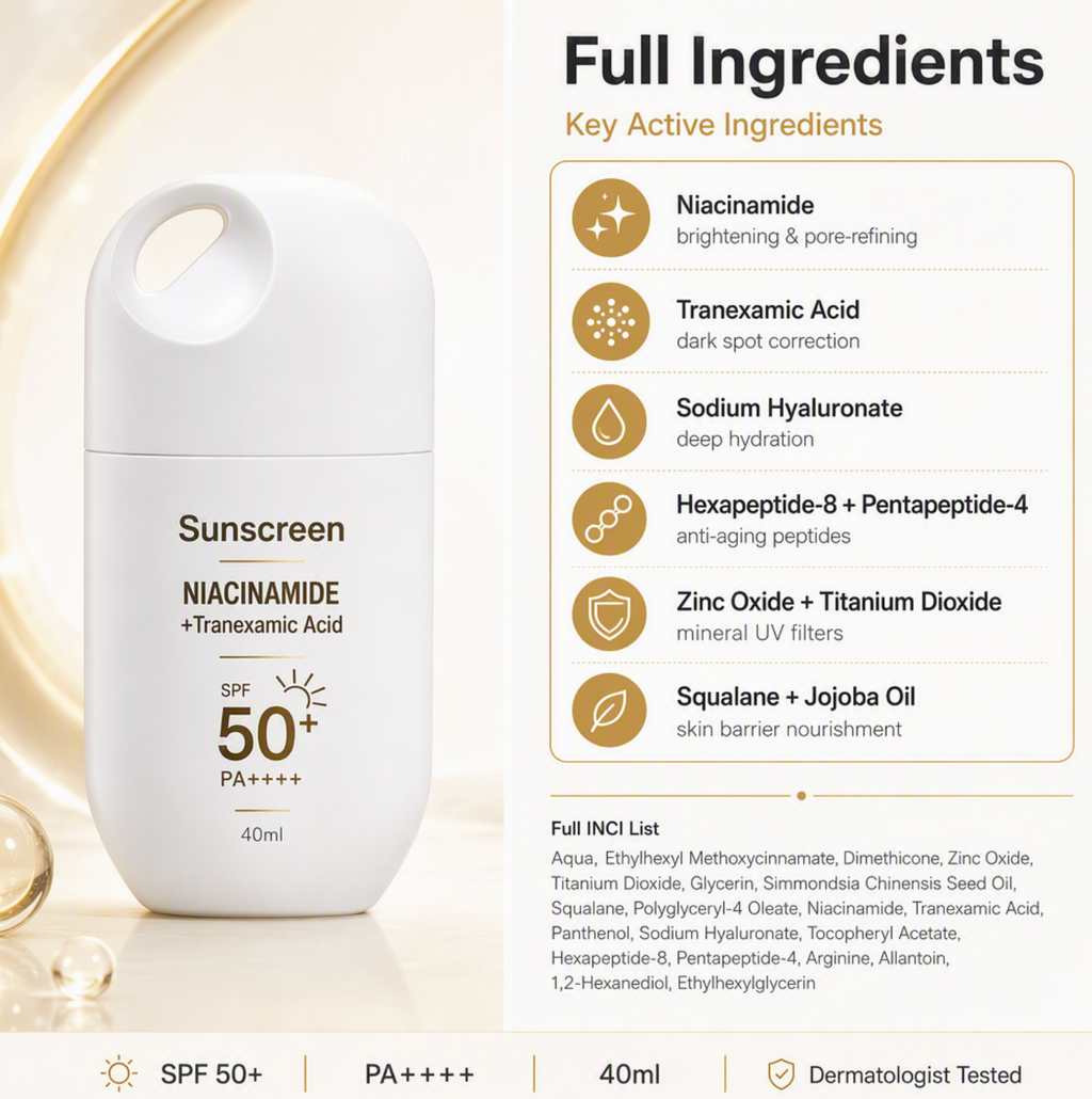 Vegan Daily Face Sunscreen SPF 50+
